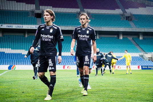 IFK Göteborgs Karl Bohm och Tom Pettersson
