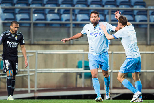 Dynamo Moskvas Kevin Kuranyi jublar