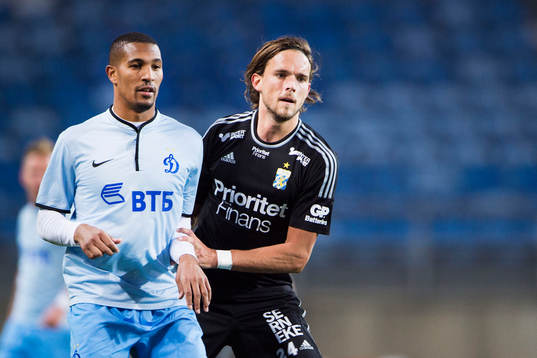 Dynamo Moskvas William Vainquer och IFK Göteborgs Tom