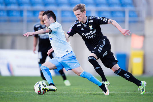 IFK Göteborgs Sören Rieks jagar Dynamo Moskvas Mathieu