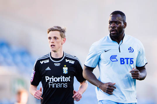IFK Göteborgs Sören Rieks och Dynamo Moskvas Christopher