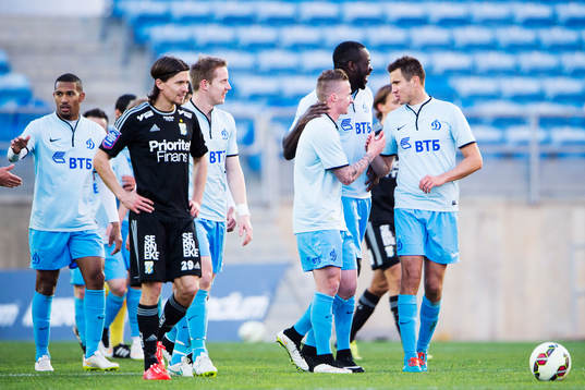 IFK Göteborgs Lasse Vibe deppar framför jublande Dynamo