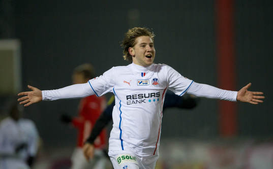 Helsingborgs Darijan Bojanovic jublar