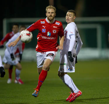 Kalmars Marcus Thorbjörnsson mot Helsingborgs Jordan