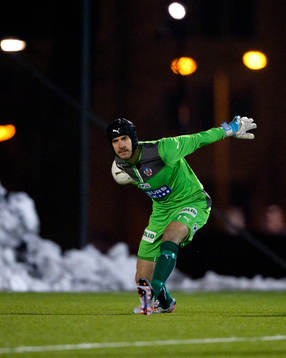 Helsingborgs målvakt Matt Pyzdrowski