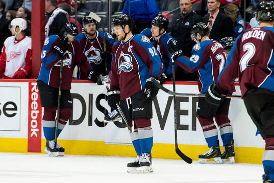 Colorados Gabriel Landeskog deppar