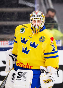 Sveriges målvakt Markus Svensson
