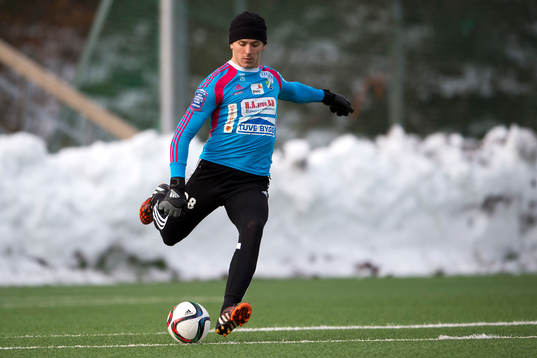 Ljungskiles målvakt Amir Bajrovic