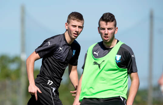 Malmös Petar Petrovic och Erdal Rakip