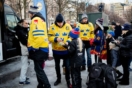 Staffan Kronwall, Jonas Ahnelöv och Dick Axelsson