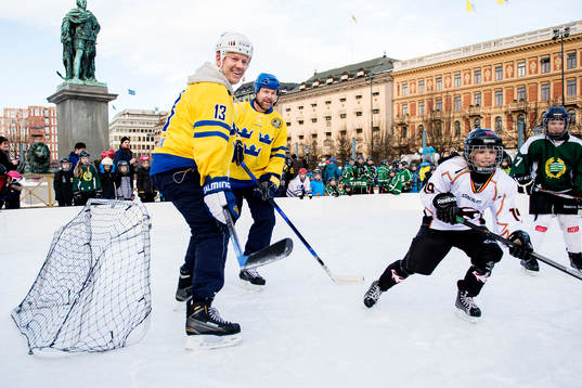 Mats Sundin och Mattias Norström