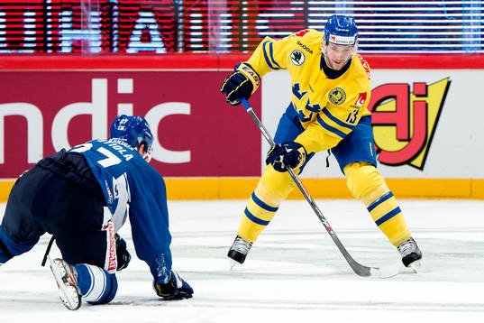 Finlands Petri Kontiola och Sveriges Tom Wandell
