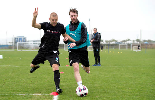 Malmös Anton Tinnerholm och Jo Inge Berget