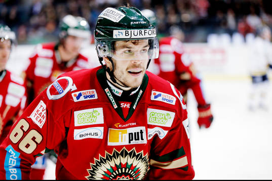 Frölundas Oscar Fantenberg jublar