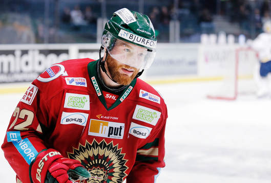 Frölundas Robin Figren jublar