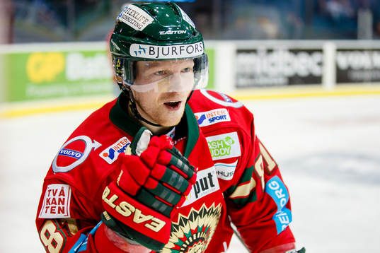 Frölundas Ryan Lasch jublar