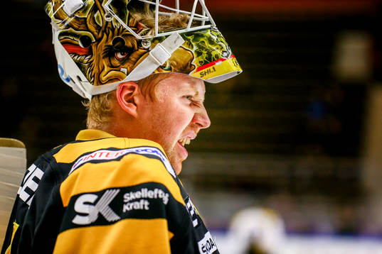 Skellefteås målvakt Erik Hanses