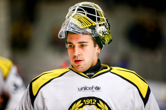 Brynäs målvakt Bernhard Starkbaum