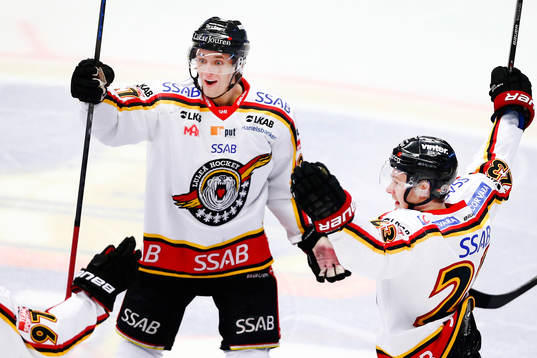 Luleås Daniel Zaar jublar