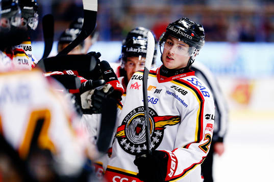 Luleås Dean Kukan jublar