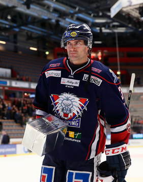Matchens lirare Linköpings Kent McDonell deppar