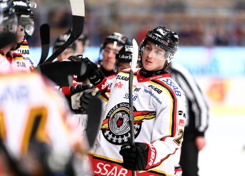 Luleås Dean Kukan jublar