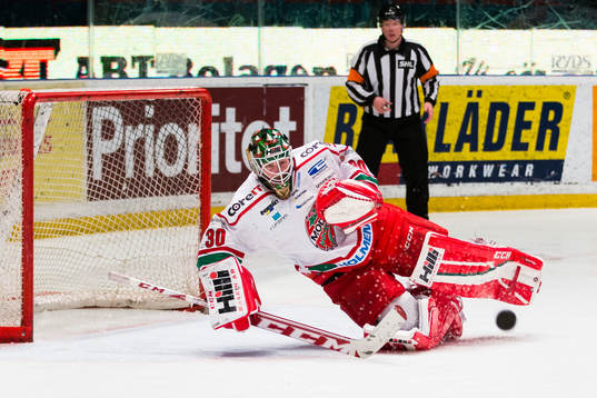 Modos målvakt Linus Ullmark