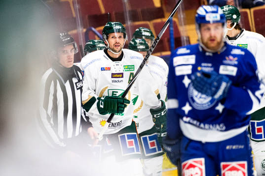 Färjestads Rickard Wallin jublar