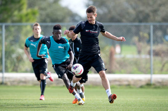 Malmös Markus Rosenberg och Pa Konate