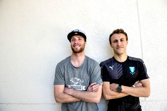 Malmös Magnus Wolff Eikrem och Jo Inge Berget