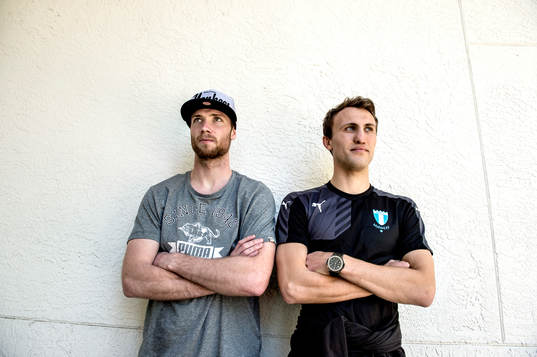 Malmös Magnus Wolff Eikrem och Jo Inge Berget