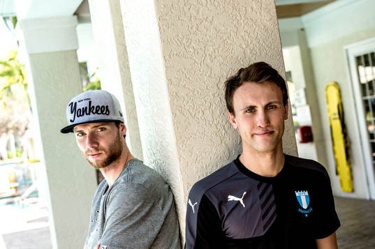 Malmös Magnus Wolff Eikrem och Jo Inge Berget
