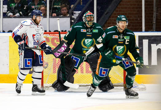 Linköpings Jacob Micflikier och Färjestads Ole-Kristian
