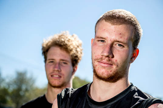 Häckens Simon och Samuel Gustafson