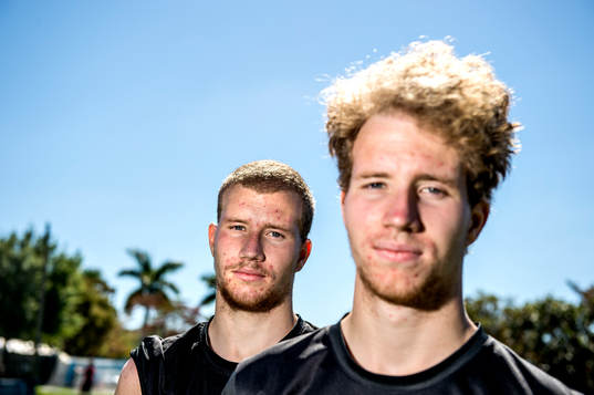 Häckens Simon och Samuel Gustafson