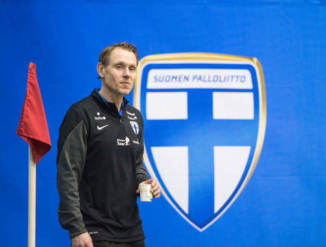 Finlands förbundskapten André Jeglertz