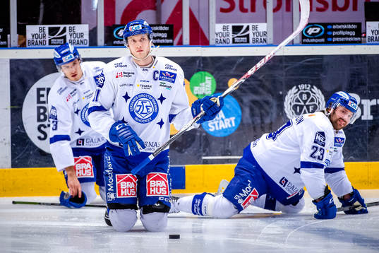 Leksands Jon Knuts , Johan Ryno och Daniel Josefsson