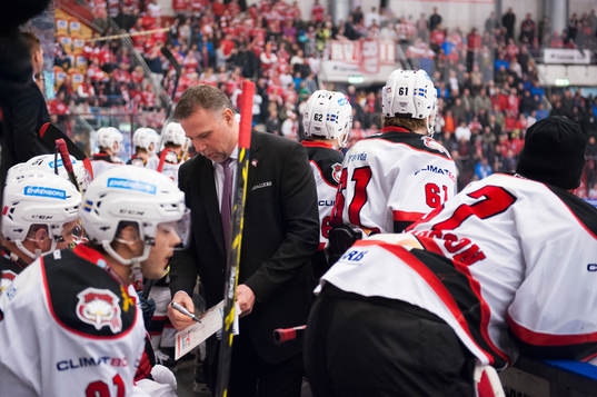 Malmö Redhawks tränare Mats Lusth