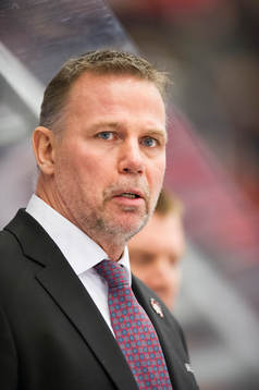 Malmö Redhawks tränare Mats Lusth