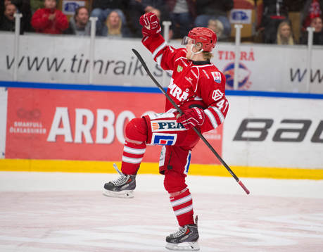 Timrås Ludvig Nilsson jublar