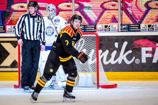 Brynäs Ponthus Westerholm jublar