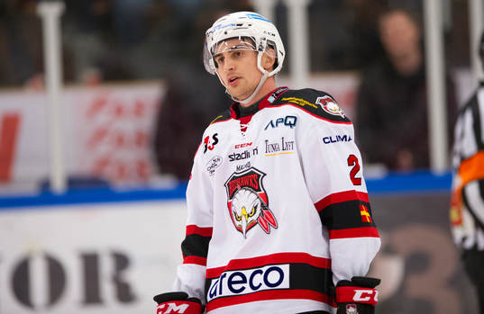 Malmö Redhawks Nils Andersson deppar
