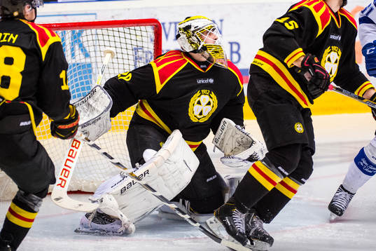 Brynäs målvakt Bernhard Starkbaum