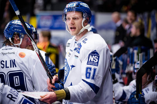 Leksands Johan Ryno är arg