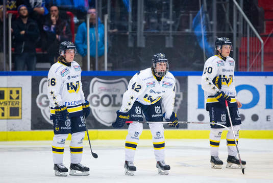 s Lawrence Pilut, Filip Sandberg och Filip Ahl