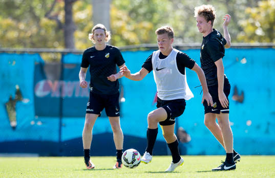 Häckens Albin Skoglund och Samuel Gustafson