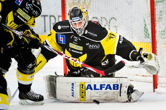 Västerås målvakt Jonatan Bjurö