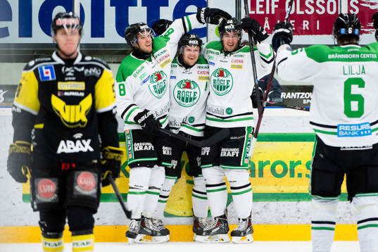Rögles Sebastian Stålberg (tv) och Daniel Sylwander (th)