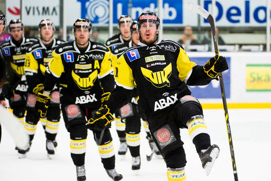 Västerås Eddie Davidsson jublar