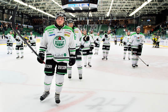 Rögles Sebastian Stålberg deppar